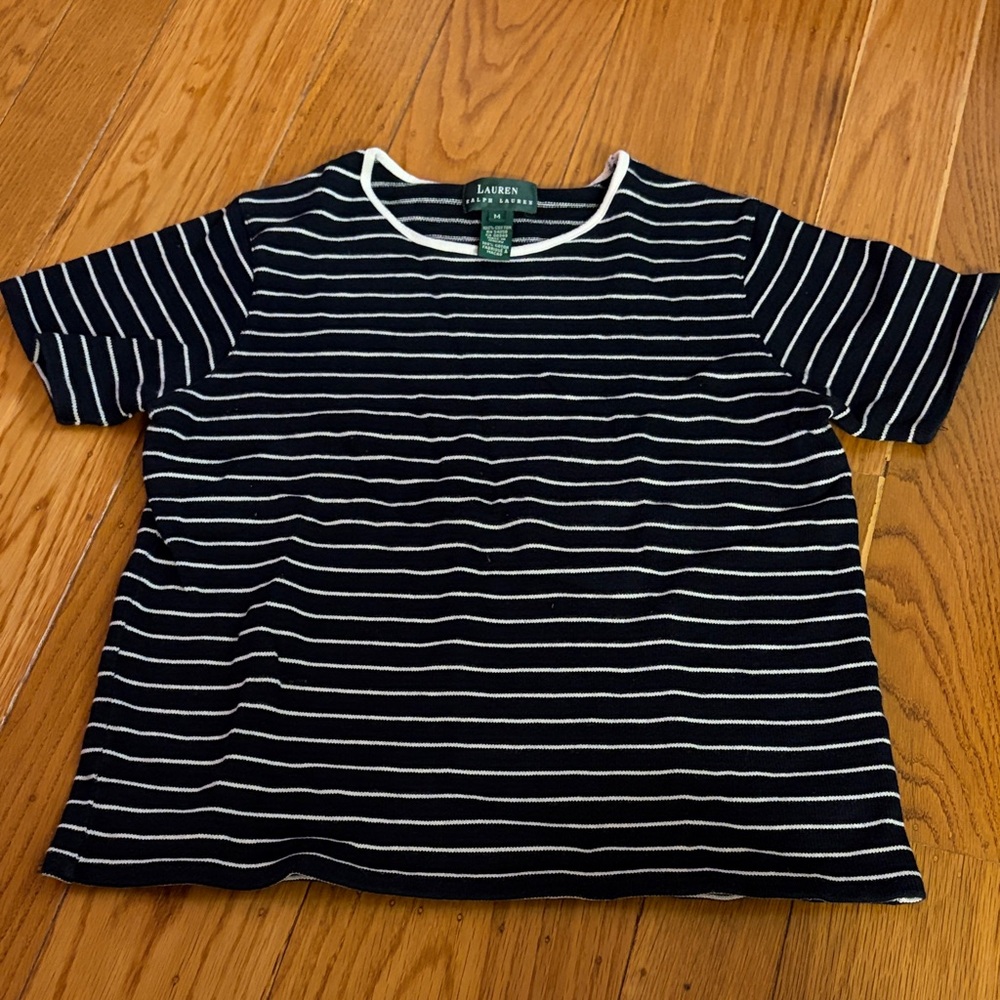 Ralph Lauren Striped Knit Top